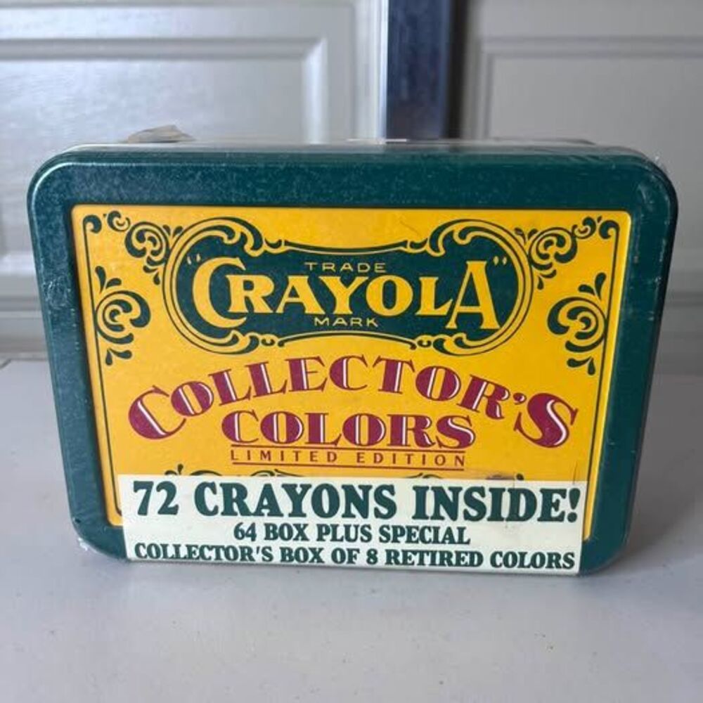 Crayola Collector's Colors Limited Edition Tin NEW Sealed